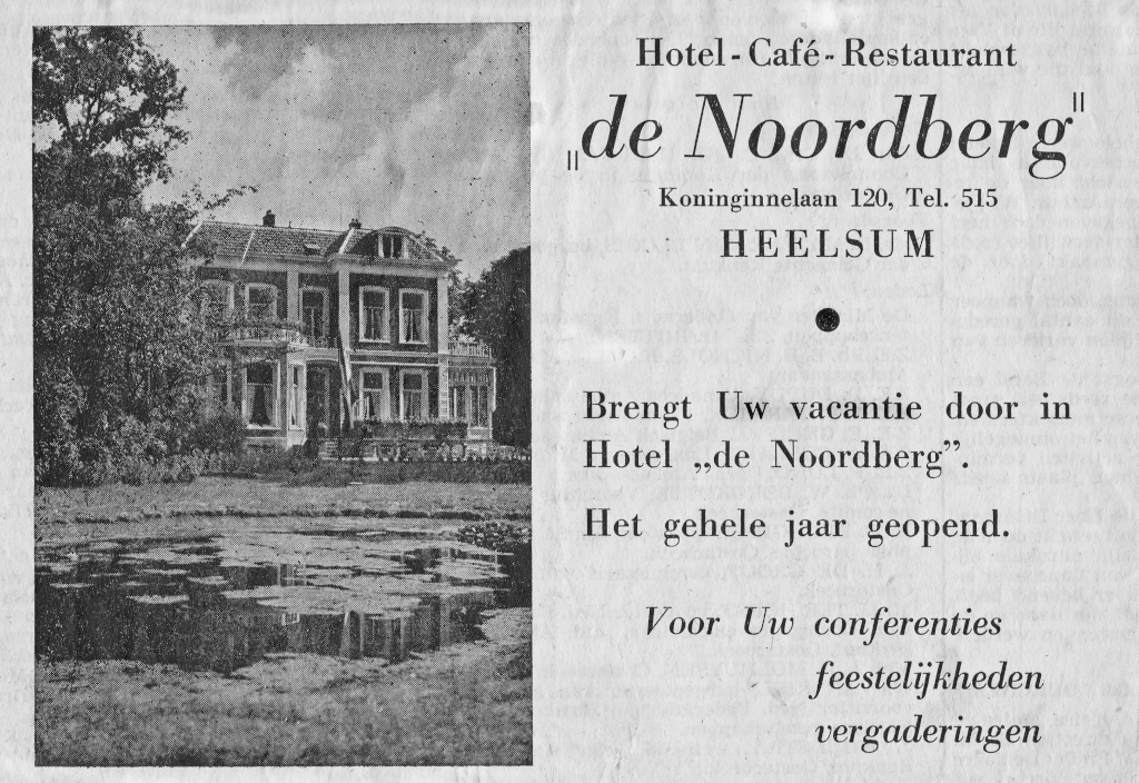 Hotel Noordberg, Heelsum