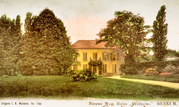 Nieuwe Weg, Huize Veldheim Renkum, 1905