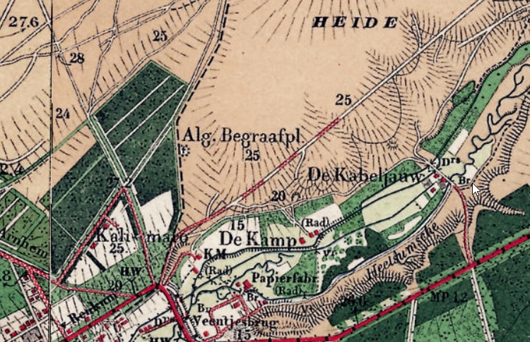Begraafplaat Heelsum 1925