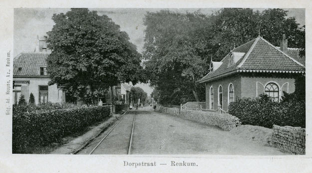 Dorpsstraat in 1905