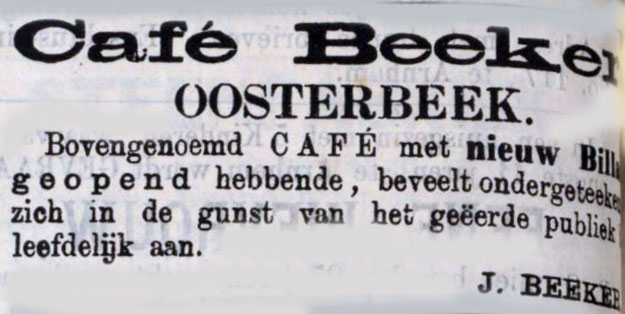 Beeker Oosterbeek
