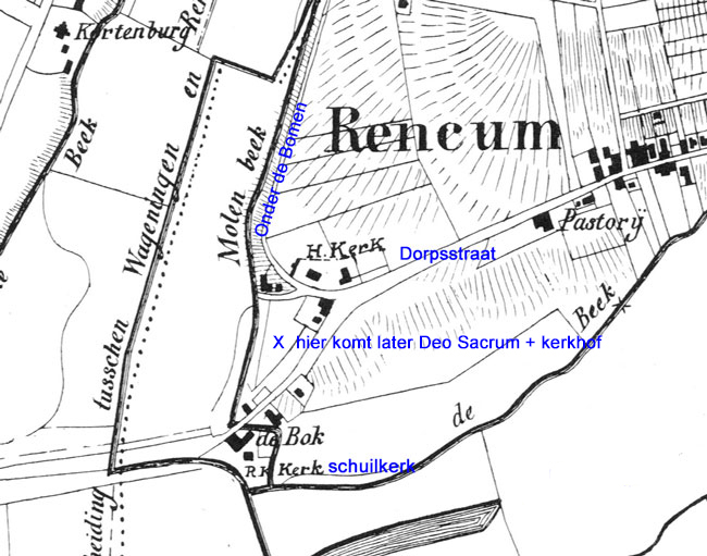 kaart uit 1616 Renkum