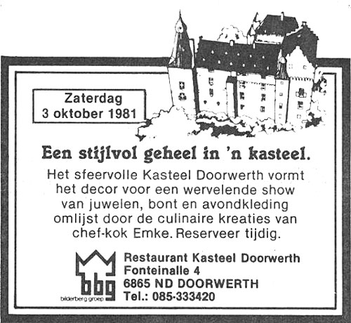 Albert Emke Restaurant Doorwerth