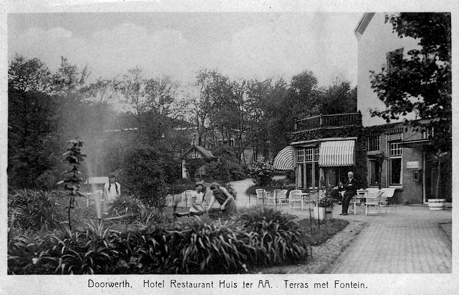 Hotel rest. Ter Aa, Doorwerth, 1911-15 bron GA