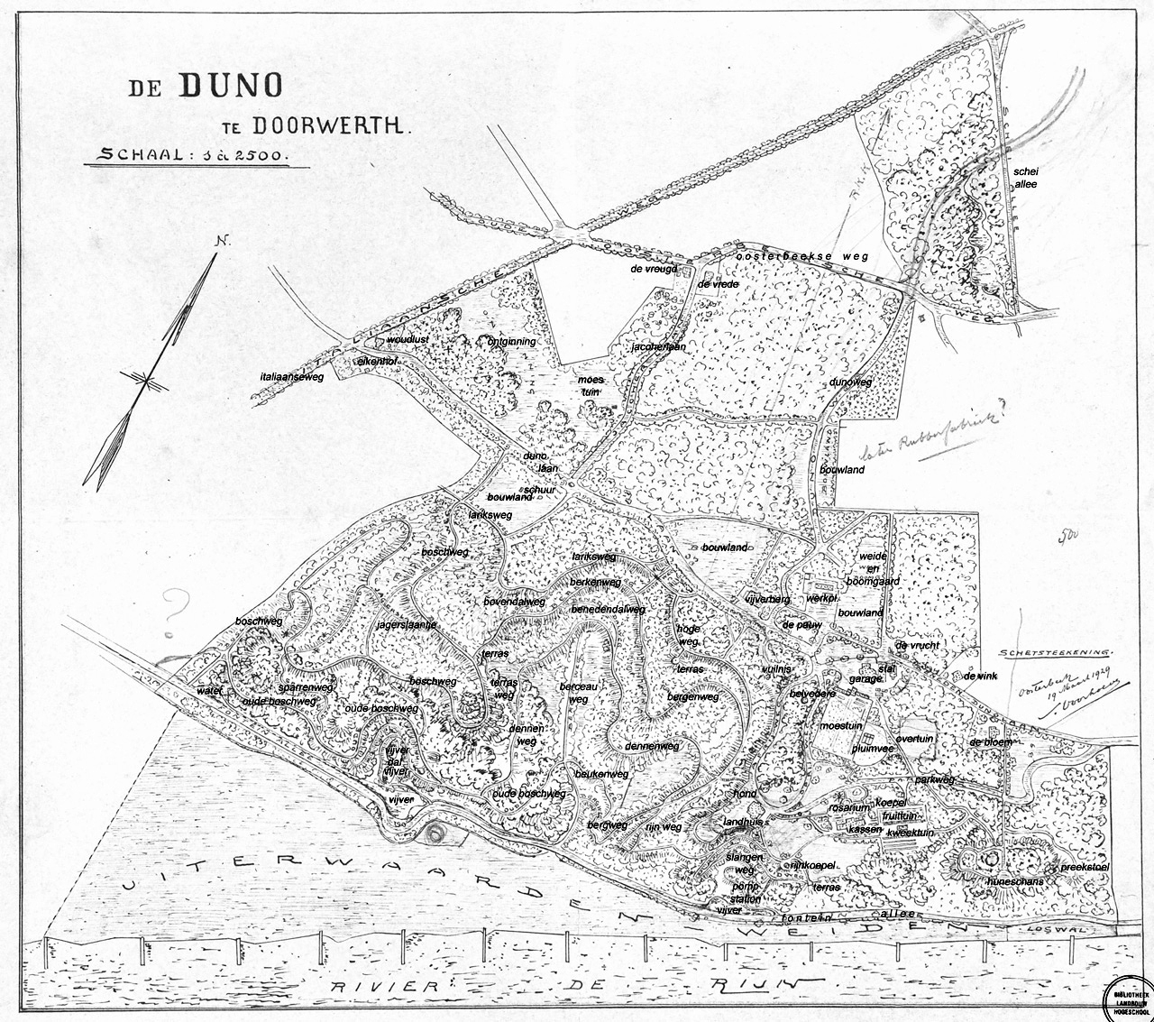 Voorhoeve 1929, Duno, Doorwerth