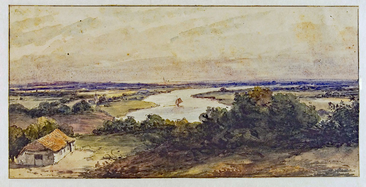 J.P. Wisseling, zicht op de Rijn