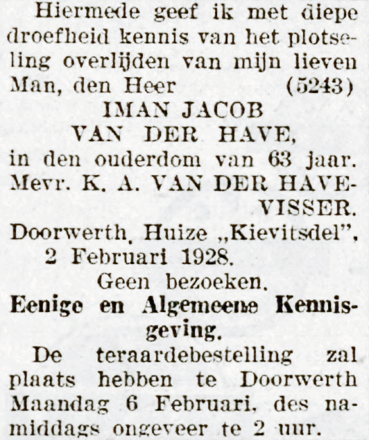 Iman Jacob van der Have